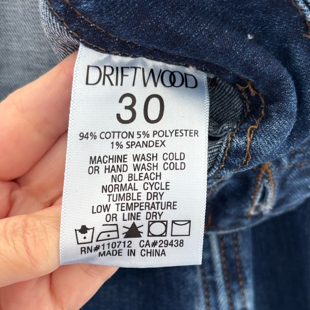 Driftwood for Sundance Catalog Joan Jeans 30 - Picture 10 of 10
